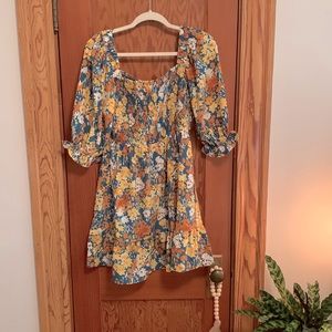 Floral Babydoll Dress